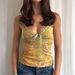 America Style Spicy Girl Slim Fit Ad Slimmig, Aciet Gree Leopard Strap, Lace Camisole, Backless Vest, Top For_ecoleips.com
