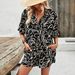 Voya Women's European And American Resort Style Printed Shirt Women's 2026 Summer Foreign Trade Casual Shorts 2-Piece Set_ecoleips.com