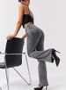 Women's Flared Jeans – Stretch Denim, Mid-Rise, Classic Bootcut (Sizes 25-32, Washed Gray, Comfort Fit, Office & Casual Wear)_ecoleips.com