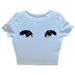European And American Style Summer-autumn 2025 New Cross-border Fashion Printed Slim-fit Women's Short Nightclub_ecoleips.com