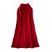 Premium Acetate Satin Skirt High Waist Silky Flow Slimming Fishtail Long Style for Women Spring Summer 2025 New Arrival_ecoleips.com