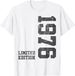 49th Birthday Gifts For Men Women 49 Years Old Vintage 1976 T-Shirt Graphic Custom Printed Short Sleeve Shirts Men Clothing_ecoleips.com