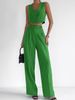Women's Clothing Summer Fashion Casual Vest Suit_ecoleips.com