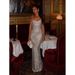 Women's Clothing Diamond Suspender Dress High End Light Luxury Evening Dress Annual Party Backless Long Dress For Women_ecoleips.com