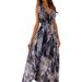 Women's Clothing European And American Style Floral Print Dress Summer Fashion Sleeveless New Clothing For Ladies_ecoleips.com