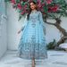 ng2510292 AB436 2025 Summer Cross-Border Middle Eastern Ethnic Embroidered Printed Dress Robe Jalabiya_ecoleips.com