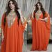 European And American Cross-border Arabic Long Robe Women's Abaya Chiffon Dress With Embellishments, Dubai Plus-size_ecoleips.com