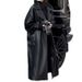 Longline Faux Leather Trench Coat – Plush-Lined Oversized Biker Jacket (Knee-Length Winter Coat For Women, Relaxed Fit)_ecoleips.com