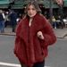 Women's Faux Fur Coat Winter Short Jacket With Lapel Collar - Elegant & Warm Outerwear For Office & Casual (XS-XXXL, 9 Colors)_ecoleips.com