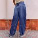Women's Straight Leg Jeans European American Style Topstitching Street Style Loose Wide Leg Trousers For Women_ecoleips.com