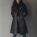 High Quality Coat Lapel Suede Long Trench Coat_ecoleips.com