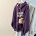 Real Shot Of Foreign Trade: Women's Lightweight Long-sleeve Sweatshirt Elaborate Letter Embroidery, New Spring/autumn_ecoleips.com