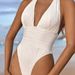 Women's Clothing One Piece Swimsuit Female Hot Spring Vacation Beach Dress Suit_ecoleips.com
