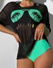 Verve 2025 New Three-Piece Printed Swimsuit High-Waisted Bikini Swimwear Vacation Style Cover-Up For Women_ecoleips.com
