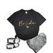 New Women's Loose-fitting Round-neck Bridal Team T-shirt_ecoleips.com