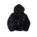 "European Minimalist Hooded Cardigan – Double-Layer Streetwear Coat, Unisex Oversized Fit, Retro Chic Style (Black/White) – S/M/L/XL"_ecoleips.com