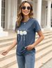 EADINVE Women Crewneck Daisy Print Short Sleeve T-Shirts Summer Faith-Hope-Love Tees Loose Fit Graphic Tops 2026_ecoleips.com