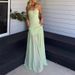 Lady Fashion Embroidery Splicing Long Dress Elegant Strapless 3d Flower Party Gowns Sexy Sleeveless Backless Solid Evening Dress_ecoleips.com