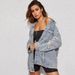 K Women's Fashion Denim Long Sleeved Tattered Tassel Cardigan Jacket_ecoleips.com