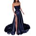 Women's Clothing Sister Dress Bridesmaid Dress Art Exam Host Performance Dress Niche Design Tube Top Tail Dress Bride Wedding Toast Dress_ecoleips.com