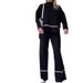 Women's Clothing Solid Color Casual Tops Loose And Comfortable Design Slightly Flared Trousers Suit For Women_ecoleips.com