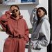 Aria Basics Aria Basics 2025 Hot Sale European And American Autumn Winter Women's New Casual Sweatshirt Jacket Sports Set For Women_ecoleips.com