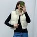 Women's clothing Spring Women's Urban Casual Versatile Cotton Clothes Vest Vest Inner Pocket Design Jacket_ecoleips.com