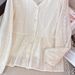 K V-neck Top Looks Slim, Long, Short Sleeved, Waist Cinching, And Versatile Shirt That Covers The Stomach_ecoleips.com