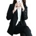 foreign Trade Blazer, New Spring/autumn 2025 Korean Version, Loose Casual Versatile Mid-length Women's Suit_ecoleips.com
