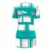 Women's Clothing Large Size Women's Clothing Contrast Color Striped Button Shirt Digital Printing Top_ecoleips.com