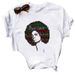 Foreign Trade European And American Style Girls' Loose-fitting, Fashionable Plus-size Women's Vintage Sho-sleeve_ecoleips.com