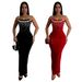 New Fashion Women's Clothing One Shoulder Slit Hot Diamond Hip Dress_ecoleips.com