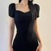 Aria Basics Aria Basics European And American Street Style French Short Sleeve Fishbone Waist Cincher Chest Pad Tube Off-Shoulder Slim Fit Vest_ecoleips.com