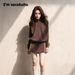 In Stock: 2026 Summer Super Trendy Versatile Casual Sporty Style Outfit - Women's Sweatshirt And Skirt Set_ecoleips.com