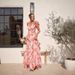 Women's Clothing Suspenders Cotton Printed Long Dress_ecoleips.com
