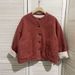 girl Winter Retro Corduroy Quilted Reversible Warm Jacket For Women Loose Fit Versatile Petite Cotton Coat_ecoleips.com