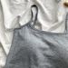 FINETOO Women's Camisole With Built In Bra Pads Slim Fit Crop Tank Top Basic Spaghetti Strap Cami Casual Summer Sleeveless Top_ecoleips.com