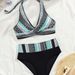 "Polka Dot Bikini Set - Sexy Two-Piece Swimsuit For Women, Retro-Inspired Beach & Resort Wear"_ecoleips.com