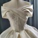Women's Clothing Elegant Off-Shoulder Satin Wedding Dress – Champagne A-Line Gown With Subtle Embroidery & Cathedral Train ( Luxury Satin Finish)_ecoleips.com