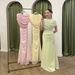 Women's Solid Color Long Sleeve Dress Spring Autumn New Arrival Style Loose Fit Straight_ecoleips.com