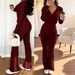 2026 European American Cross-Border Trade Women's Slim Fit Autumn Winter Casual Zipper Top And Pants Comfortable Set_ecoleips.com