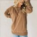Autumn And Winter Women's Rib Decorative Pocket Pullover Long Sleeve Loose Sweater_ecoleips.com