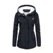 girl Parka Autumn Winter Lamb Wool Jacket European Size Thickened Fleece Cotton Women Casual Hooded Coat Mid-Length_ecoleips.com