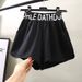 women's clothing high waist sports shorts for women ins summer students thin loose wide leg casual running beach hot pants_ecoleips.com