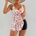 Women's Clothing Swimsuit Printed Skirt Boxer Swimsuit Women's Beach Swimsuit_ecoleips.com