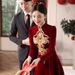 Exquisite Embroidered High-Collar Cheongsam – Elegant Long Red Qipao For Wedding Banquet & Reception_ecoleips.com