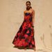 2026 Independent Station Cross-Border European And American Foreign Trade Printed Strapless Loose Heavy Pleated_ecoleips.com