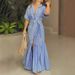 Women's Clothing Striped Shirt Dress Loose Fit Mid Length Short Sleeved Fashion_ecoleips.com