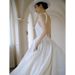 French High-End Light 2026 New Elegant Backless Wedding Gown Hepburn Style Satin Travel Shoot Outdoor Dress_ecoleips.com