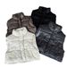 Women's Clothing Cotton vest women 2024 spring and autumn new style stand up collar thickened loose short diamond sleeveless vest jacket_ecoleips.com